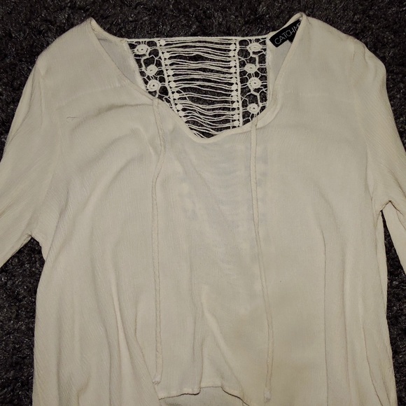 Crochet Detail Top - Picture 2 of 3